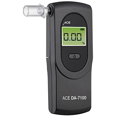 Imagen de ACE DA 7100 Alcoholímetro con Sensor electroquímico, Color Gris