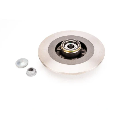 Imagen de TRW DF6044BS Disco de freno 300 11 5 114,3 macizo con anillo sensor ABS, cojinete rueda RENAULT: LAGUNA 3, 3 Grandtour, Latitude