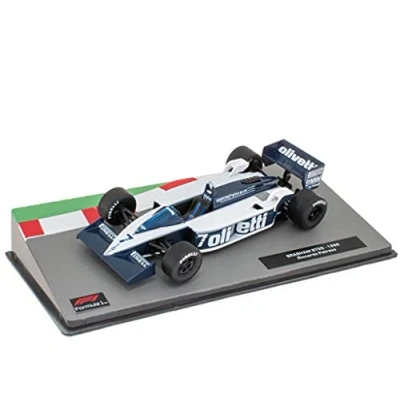 Imagen de OPO 10 Coche de Fórmula 1 1:43 Compatible con BRABHAM BT55# 7 Riccardo Patrese 1986 (FD110)