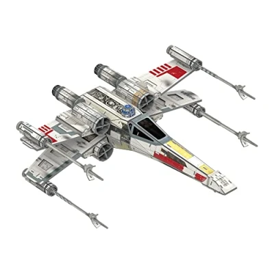 Imagen de University Games Star Wars T 65 X Wing Starfighter Modelo Kit, gris, U08556
