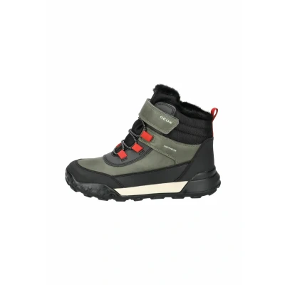 Imagen de Geox J Trekkyup Boy B Abx, Botas de Nieve Niños, Dk Green Black, 32 EU