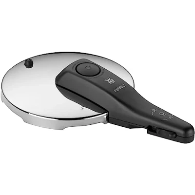 Imagen de WMF Perfect Tapa Completa con Mango para Olla Rápida de 18 cm Diámetro, Cromargan Acero Inoxidable pulido 18/10
