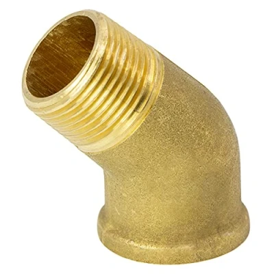 Imagen de VARIOSAN Ángulo 45 15242, 3/4&quot; IG/AG, latón, apto para agua potable