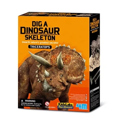 Imagen de 4M Kidz Labs Dig a Triceratops Skeleton