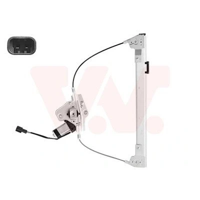 Imagen de Van Wezel Elevalunas Delante, izquierda eléctrico con electromotor sin función de confort 1709261 FIAT: Panda II Hatchback