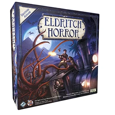 Imagen de Fantasy Flight Games, Eldritch Horror, Juego básico, de Expertos, Estrategia, 1 8 Jugadores, a Partir 14 años, 120 Minutos, alemán