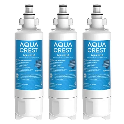 Imagen de AQUA CREST 257760 Filtros de Agua para Frigorífico, Compatible con Panasonic CNRAH 257760, CNRBH 125950, PANCNRBH125950 (3)