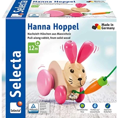 Imagen de Selecta Retirada Conejo Hanna Hoppel, Color, 13 cm (62023)