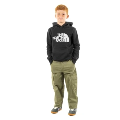 Imagen de The North Face B DREW PEAK P O Jersey con capucha para niños, Talla: 10a, Tnf black