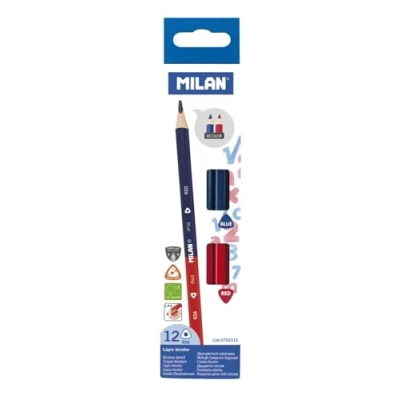 Imagen de MILAN Lápiz Triangular Bicolor