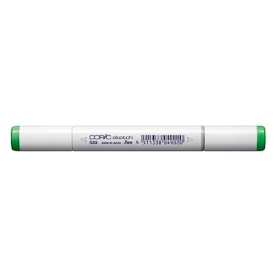 Imagen de Copic Sketch G03, Verde Prado, Marcador Doble con Punta Mediana y de Pincel.