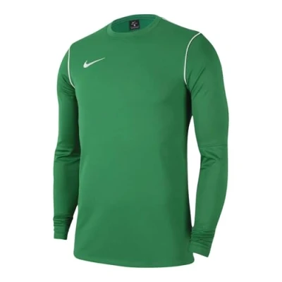 Imagen de Nike FJ3004 302 M NK DF PARK20 Crew Top R Sweatshirt Hombre Pine Green/White/White Tamaño XL