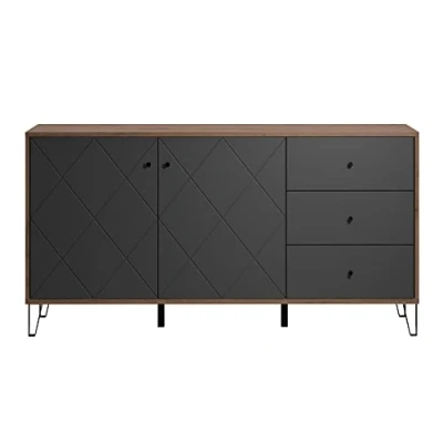 Imagen de Buffet con 2 puertas y 3 cajones l183 cm montez