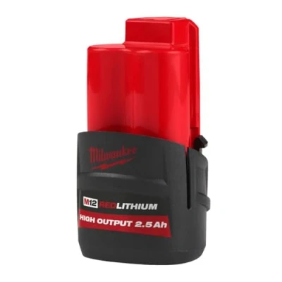 Imagen de Milwaukee Batería de Iones Litio M12 HB2.5 2.5 Ah 12 V Alto Rendimiento