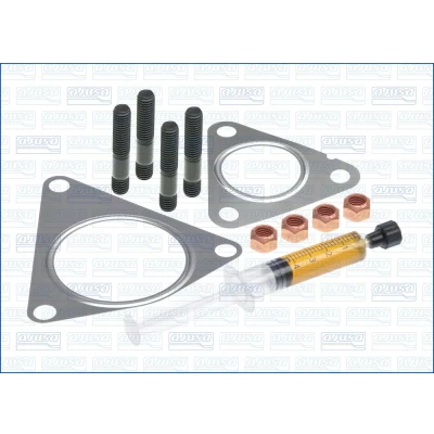 Imagen de ALANKO 10920700 Juego de montaje, turbocompresor con juntas perno anclaje, tuerca, instrucciones montaje AUDI: A6 C6 Berlina