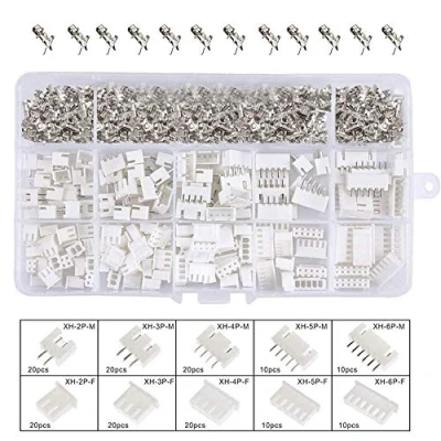 Imagen de YIXISI 460 pcs Crimp Dip Kit 2.54mm JST XH Conectores de Vivienda Cable Hembra Masculina Parche Pin Header Adaptador Conector (2/3/4/5/6 Pin)