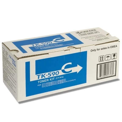 Imagen de Tóner Kyocera Tk 590c (1t02kvcnl0) 5000 Pag
