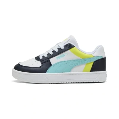 Imagen de PUMA CAVEN 2.0 Block JR, Zapatillas, White Safe Lake New Navy, 37.5 EU