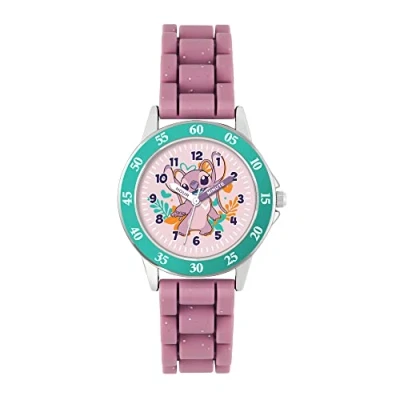 Imagen de Disney Lilo and Stitch LAS9014 Reloj de pulsera para profesor, color rosa, Correa