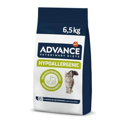 Imagen de Advance Veterinary Diets Hypoallergenic, Pienso para Gatos 6,5kg