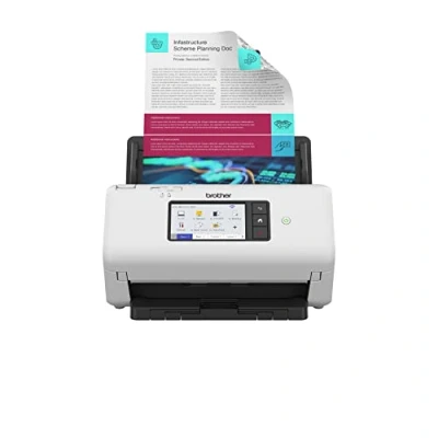 Imagen de BROTHER ADS 4700W Alimentador automático de Documentos + Escáner Hojas 600 x dpi A4 Negro, Blanco