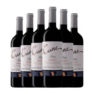 Imagen de Norte de España CVNE Cune Rioja Reserva 75 cl Vino tinto (Caja 6 Botellas cl)