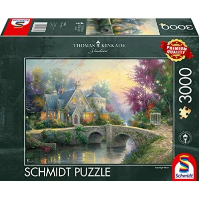 Imagen de Schmidt Puzzle de 3000 Piezas Casa lámpara, T