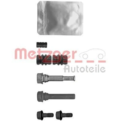 Imagen de METZGER 113 1490X Juego de casquillos guía, pinza freno con perno guía adicional SUBARU: Impreza III Hatchback, XV I, Forester