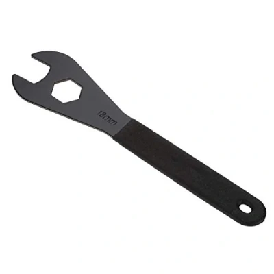 Imagen de Phisscii Llave de Cono, Cono Acero al Carbono multifunción Duradera Inglesa Herramienta reparación Bicicletas (18 mm)