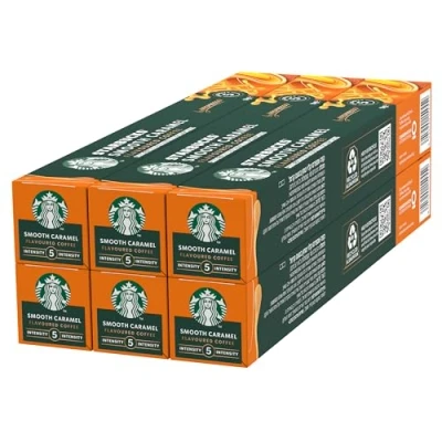 Imagen de STARBUCKS Caramel de Nespresso, Cápsulas Café Tueste Suave 6 x 10 (60 Cápsulas)