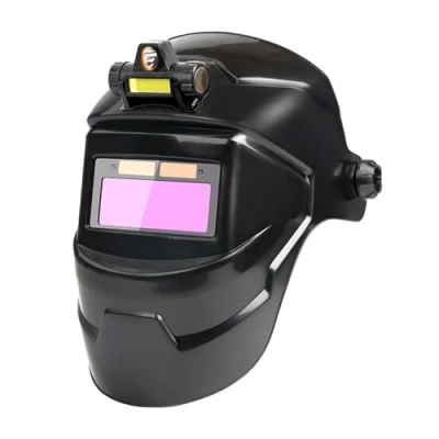 Imagen de Capucha para soldar, Casco soldar con oscurecimiento automático, soldador energía solar, Capuchas de color verdadero y equipos soldadura producción metales,