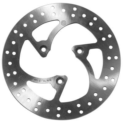 Imagen de BREMBO Disco de freno Fixed , Serie Oro delante 226mm 4mm 3 perforado 68B40758 Discos freno,