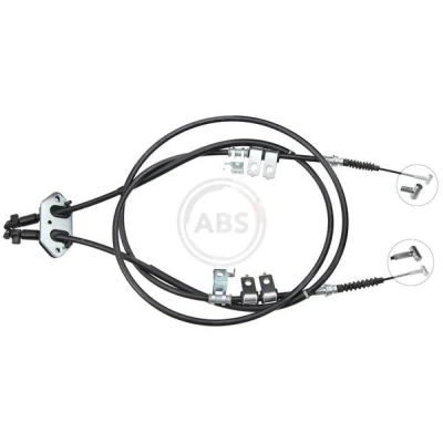 Imagen de A.B.S. K18962 Cable de Freno Mano 1657, 1654 Discos para dirección izquierda/derecha norauto, oscaro, mister auto