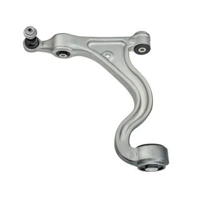 Imagen de MEYLE 416 050 0003 Barra oscilante, suspensión de ruedas ORIGINAL Quality Eje delantero, izquierda, debajo Brazo oscilante transversal Aluminio