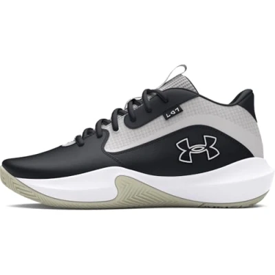Imagen de Under Armour Performance Lockdown Zapatillas de baloncesto, Talla: 47, Black Piel/tejido sintético