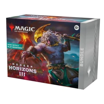 Imagen de Bundle de Horizontes Modern 3, Magic: The Gathering 9 sobres juego, 30 cartas tierra + accesorios exclusivos (Version Anglaise)