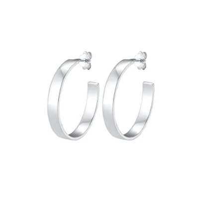 Imagen de Elli Pendientes de aro mujer con plata
