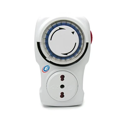 Imagen de Electraline 58103 programmatore timer giornaliero, 16 a, blu/bianco