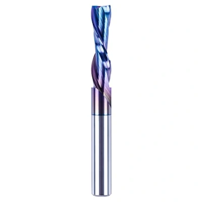 Imagen de SpeTool Fresas para Madera 8 mm Fresa de Ranurar Downcut Espiral HRC55 Longitud Corte 32mm CNC Helicoidal Carburo Herramienta con Revestimiento TAC Cortar