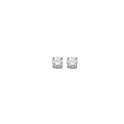 Imagen de Thomas SABO Weisser Stein Pendientes silvercoloured/white, Mujer, Talla: One Size, Silver coloured/white