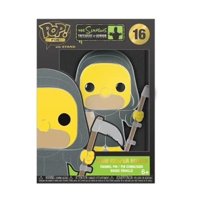 Imagen de Funko Large Enamel Pin Horror: Simpsons Homer Simpson The Pins de Esmalte Broche Coleccionable para Mochilas Y Bolsos Idea Regalo Mercancia Oficial TV Fans