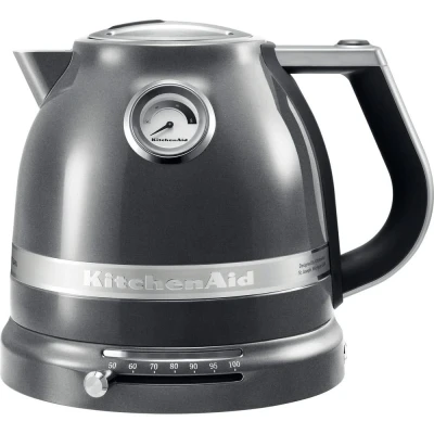 Imagen de KitchenAid Kettle Variable Temperature 1.5 Liter Artisan Medallion Silver 5KEK1522EMS