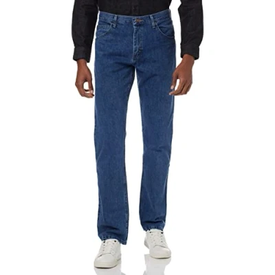 Imagen de Wrangler Authentics Pantalones vaqueros clásicos de corte recto para hombre, Pacific Haze, 42W x 32L