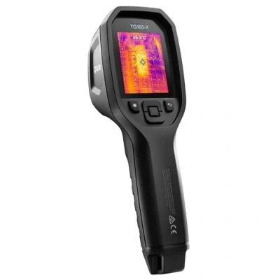 Imagen de FLIR TG165 X Thermal Imaging Camera with Bullseye Laser: Commercial Grade Infrared for Building Inspection, HVAC and Electrical
