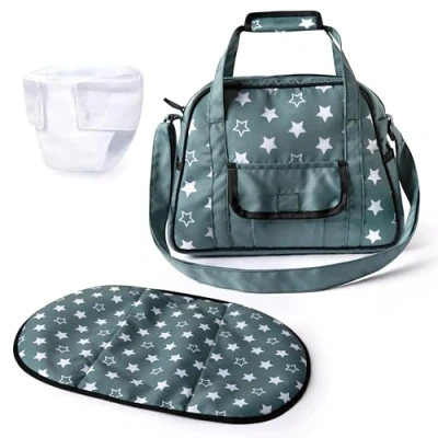 Imagen de Bayer Design 69058AA Bolso Cambiador para muñecas, Cambiador, pañal muñeco, Accesorios muñecas