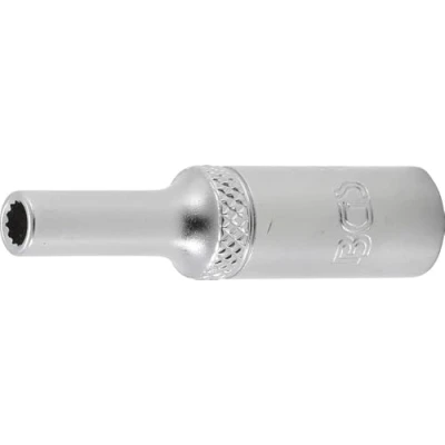 Imagen de BGS 10702 Llave de vaso 12 caras, larga entrada 6,3 mm (1/4&quot;) 4