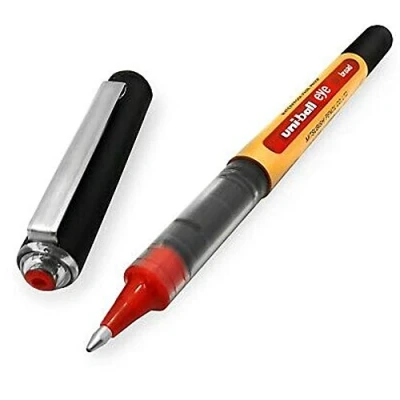 Imagen de Uni ball Rollerball tinta líquida Eye Broad UB 150 10 Rojo 1,0 mm Caja 12 Uds