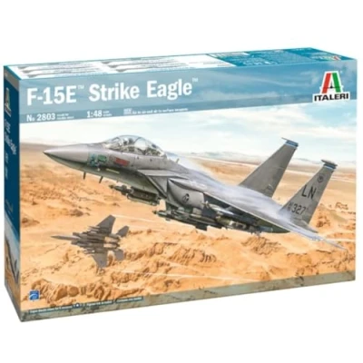 Imagen de ITALERI 2803 F 15E Strike Eagle, escala 1:48, modelo kit, de plástico para montar, modelismo, IT2803