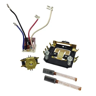 Imagen de placa de control velocidad Kitchenaid, fase, gobernador y cepillos. Se adapta a las batidoras pie 4.5QT 5QT.
