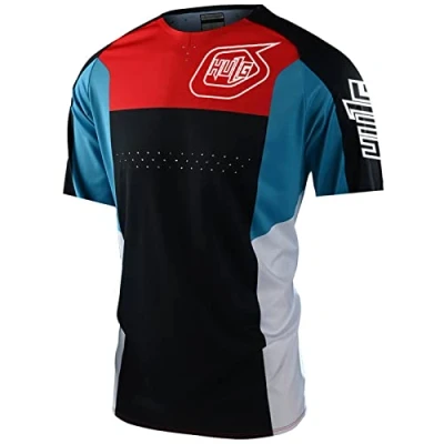 Imagen de Maillot Ciclismo Hombre Verano Bicicleta Montaña Bike MTB Camiseta con Mangas Cortas para De Carretera/Multideporte/Fitness (XL,Style 5)